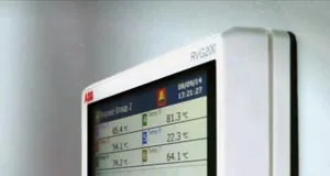 Grabador de datos con pantalla táctil