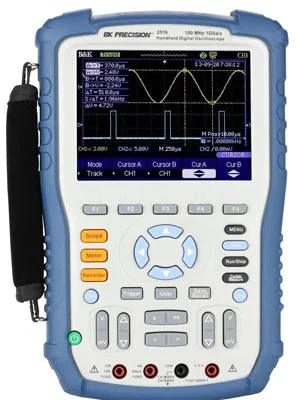 Osciloscopio de almacenamiento digital portátil