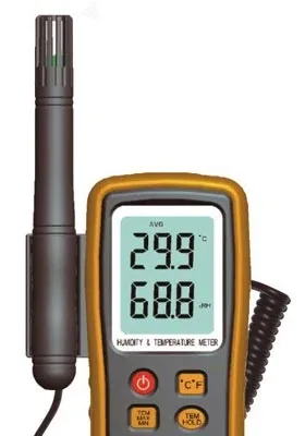 Medidor de humedad y temperatura