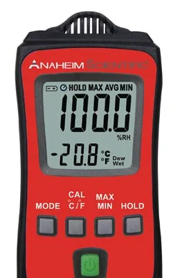 Mini medidor de temperatura y humedad