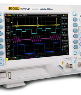Osciloscopio digital de 100 MHz y 1 Gs/s