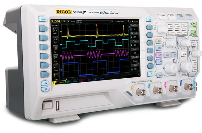 Osciloscopio digital de 100 MHz y 1 Gs/s