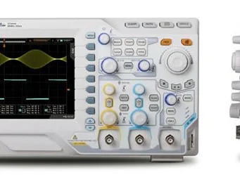 Osciloscopio digital con generador de ondas