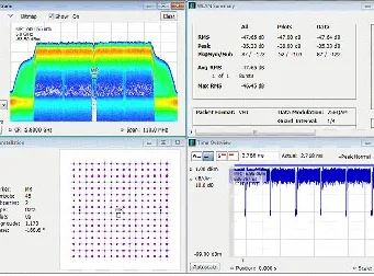 Analizadores de espectro hasta 165 MHz