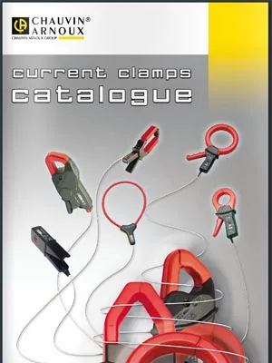 Catálogo de pinzas amperimétricas