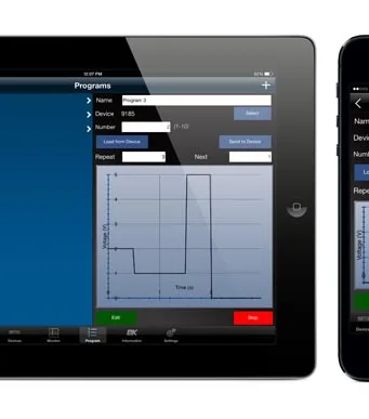 Control de fuentes mediante App
