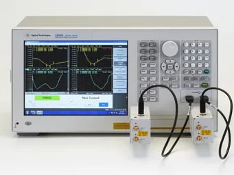Analizador de redes para componentes RF