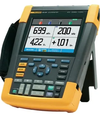 Osciloscopio de cuatro canales portátil