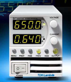 Fuentes programables de 200 y 400 W 