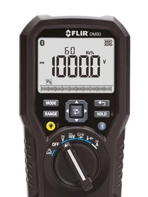 Multímetro industrial con RMS real