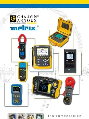 Catálogo de instrumentos de medida