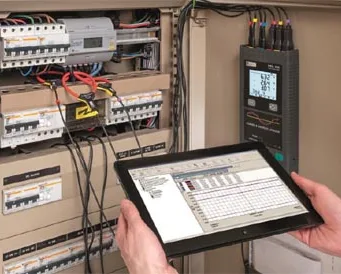 Registrador de potencia y energía