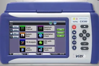 Tester multiservicio 10G con OTDR