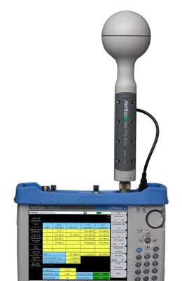 Sistema de medición de campos electromagnéticos