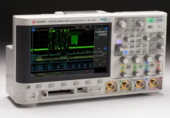 Osciloscopios con pantalla táctil capacitiva