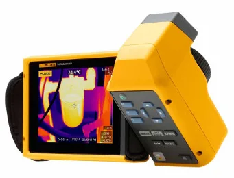 Cámaras termográficas con pantalla táctil LCD