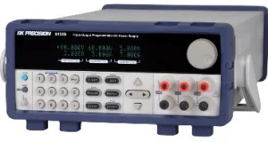 Fuentes de alimentación DC con triple salida programable