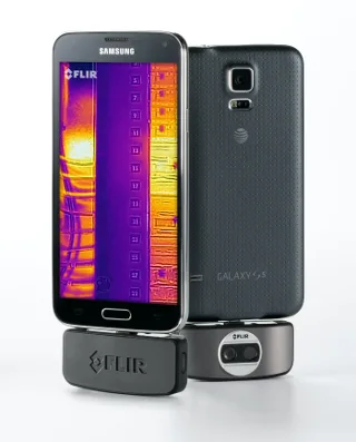 Cámara termográfica en un Smartphone