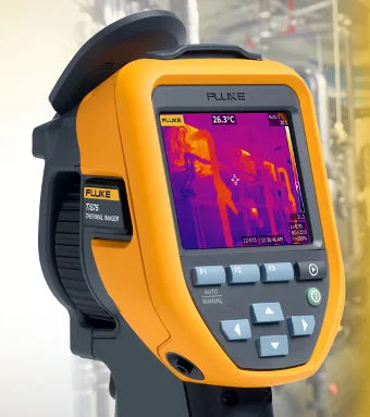 Cámara termográfica con enfoque manual