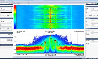 Software para detectar interferencia de espectro