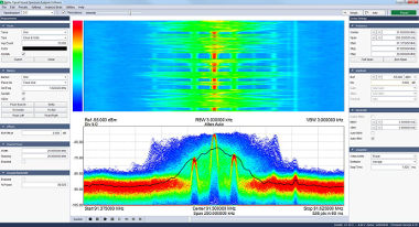 Software para detectar interferencia de espectro