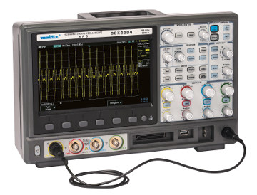 Osciloscopios digitales con 4 canales