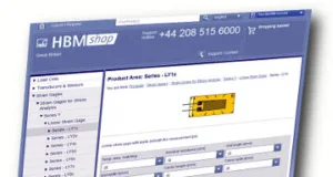 Web de bandas extensométricas