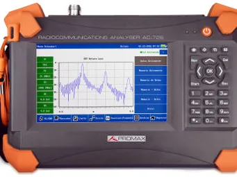 Analizador RF para Broadcast