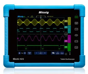 Osciloscopio rugerizado en formato tablet