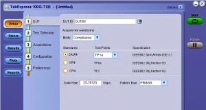 Solución de test eléctrico 100G