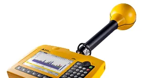 Medidor de campos electromagnéticos de alta frecuencia