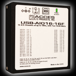 Módulos I/O analógicos USB de bajo coste