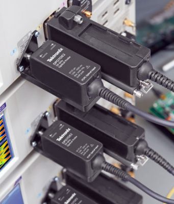 Sonda óptica para osciloscopios en tiempo real