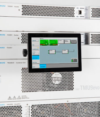 Transmisor UHF de media potencia