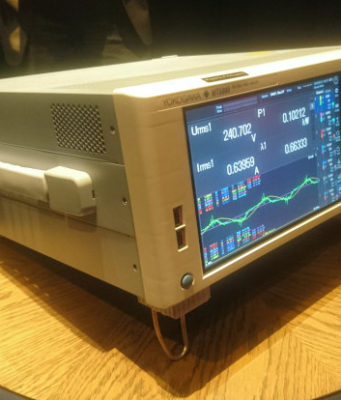 Analizador de potencia de alta precisión