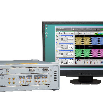 Osciloscopio de muestreo para cuatro canales