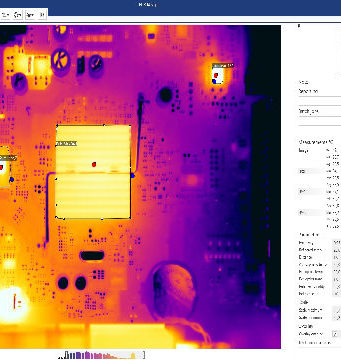 Software de análisis de imágenes térmicas