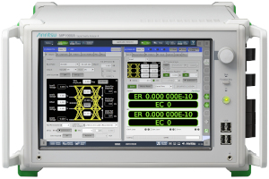 Analizador de señal con transceptor de 400 GbE