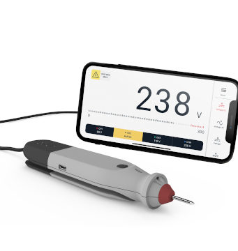 Multímetro osciloscopio y logger portable