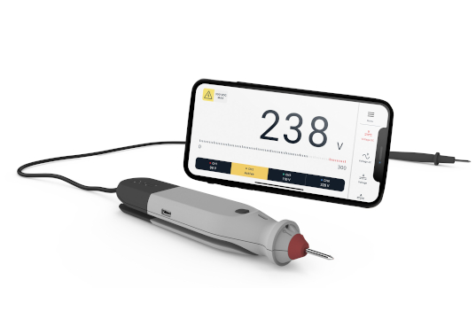 Multímetro osciloscopio y logger portable