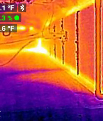 Cámara termográfica de inspección