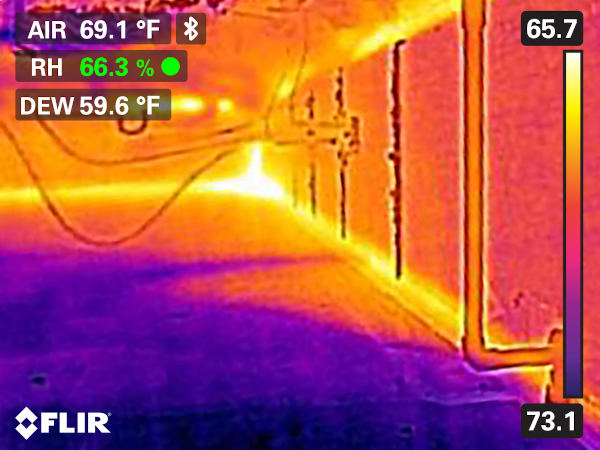 Cámara termográfica de inspección