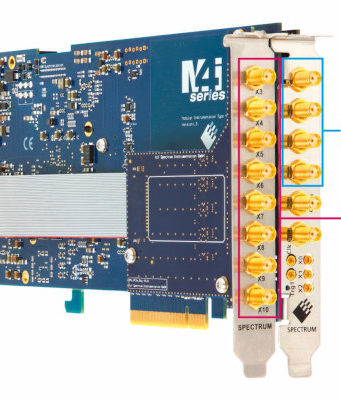 Digitalizadores PCIe con ocho entradas digitales adicionales