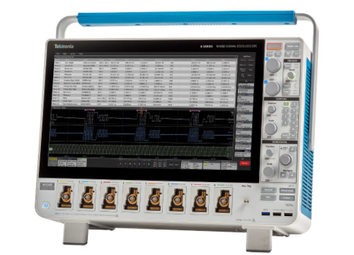 Osciloscopios con 10 GHz y 4, 6 u 8 canales