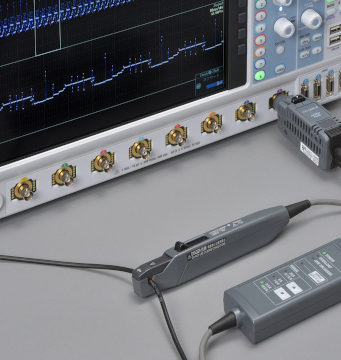 Sondas de osciloscopios para de elevada frecuencia y alta tensión