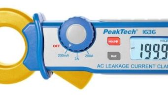 Pinza amperimétrica de fuga de CA PeakTech 1636