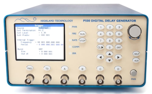 Generador de pulso y retraso digital P500
