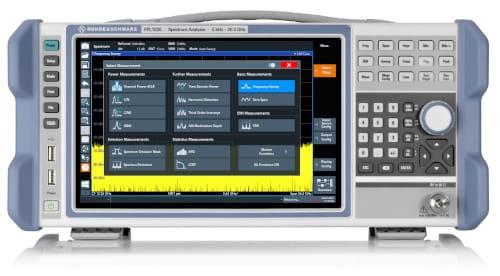 FPL1000 analizadores de espectro portátiles hasta 26,5 GHz