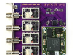 Osciloscopio definido por software ThunderScope