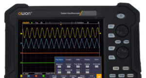 Osciloscopios en formato tablet serie TAO3000